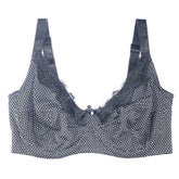 Fashion Polka Dot Women's Push Up Plus size Bra
